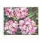 Peony Placemats, Set of 6 Hardboard Floral Pattern Easy To Wipe, 13" x 16"